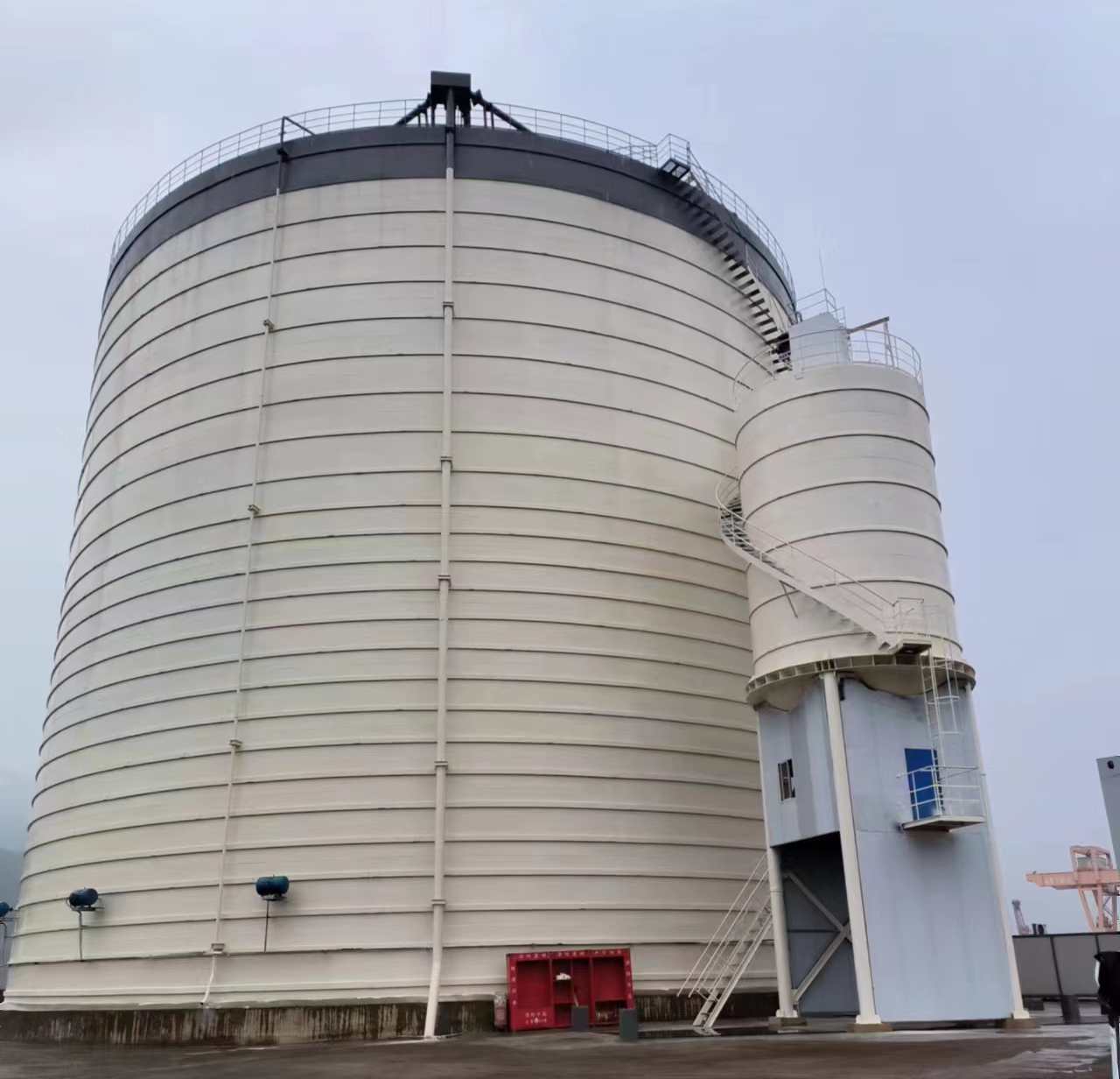 清河10万吨水泥钢板库