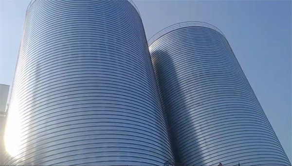 清河2座混凝土高架卷板仓