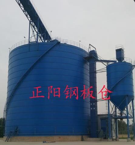 清河大型矿粉钢板库